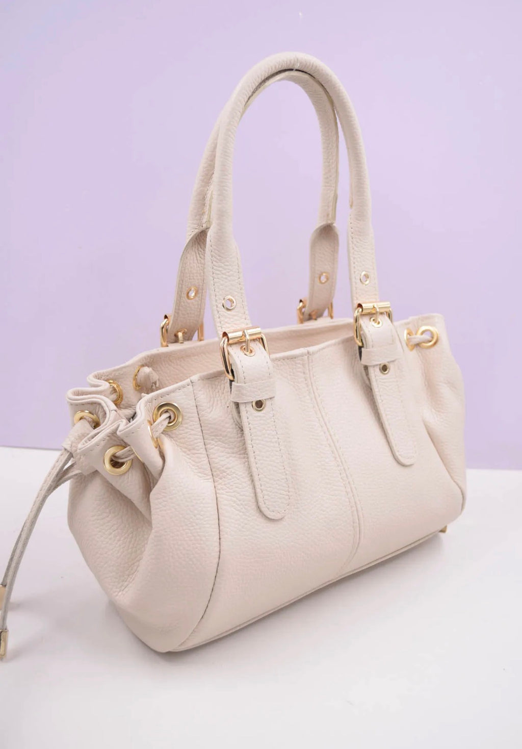 Sac à main cuir litchi SYSTYLE