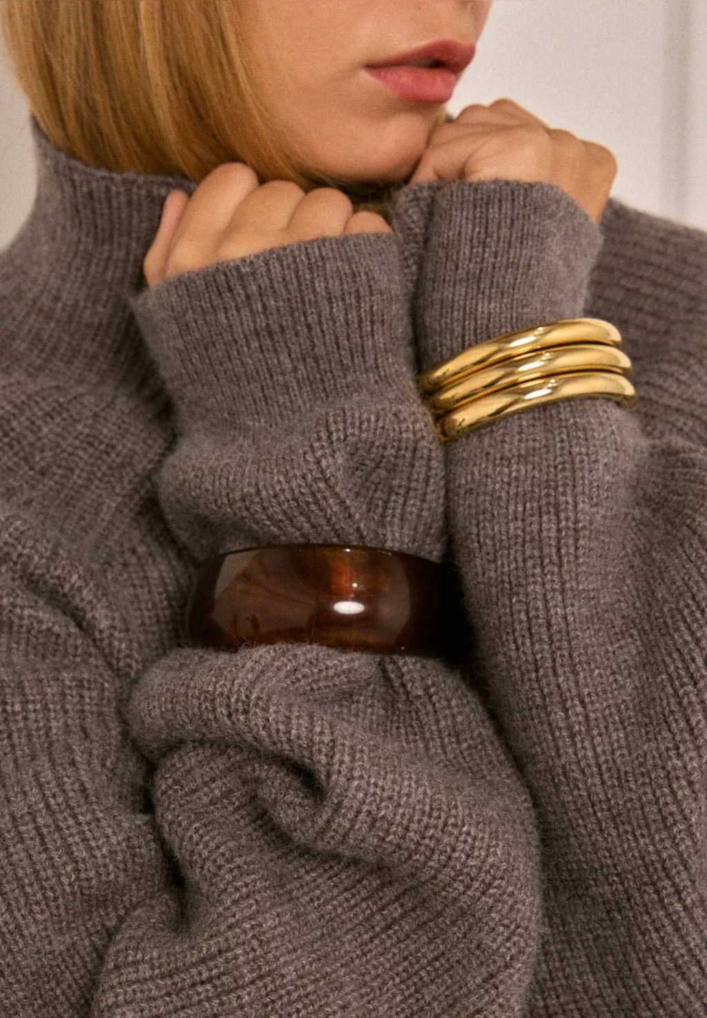 Bracelets jonc en résine BYREN | ÉLINE L'ATELIER