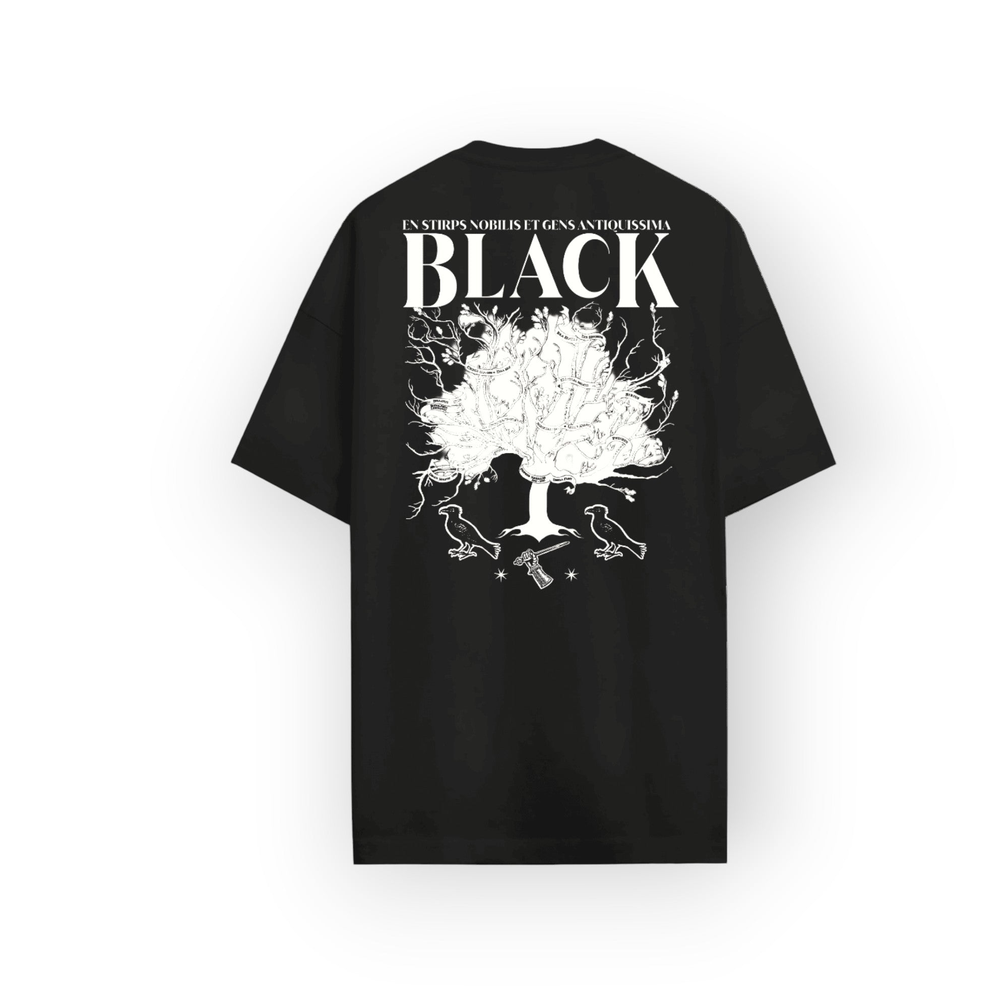 T-shirt Harry Potter Officiel - Maison Black