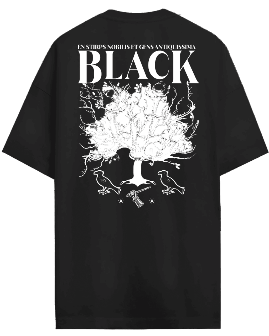 T-shirt Harry Potter Officiel - Maison Black - T-shirt homme - COTTON DIVISION