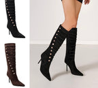 Bottes velours STEPHAN PARIS
