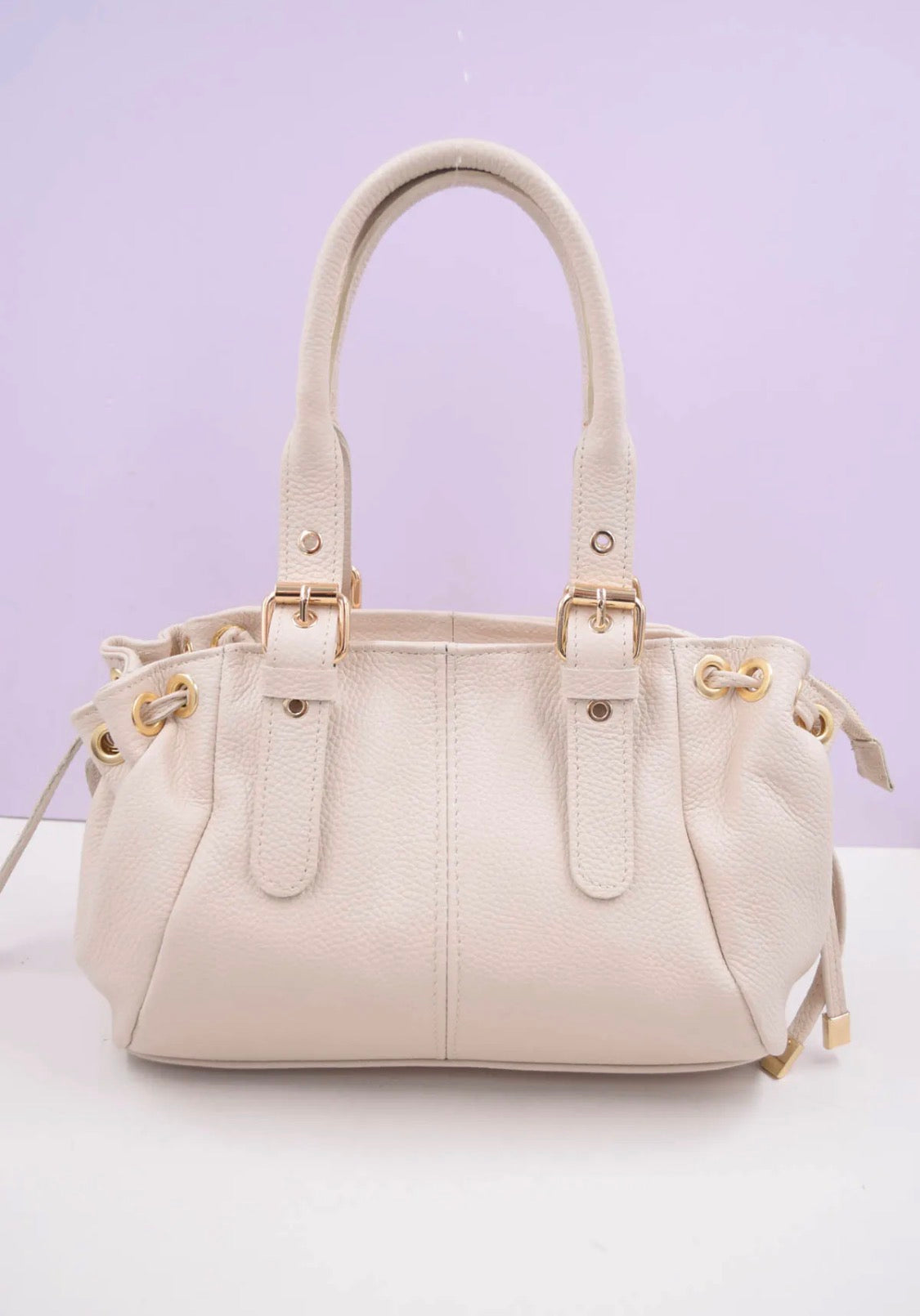 Sac à main cuir litchi SYSTYLE