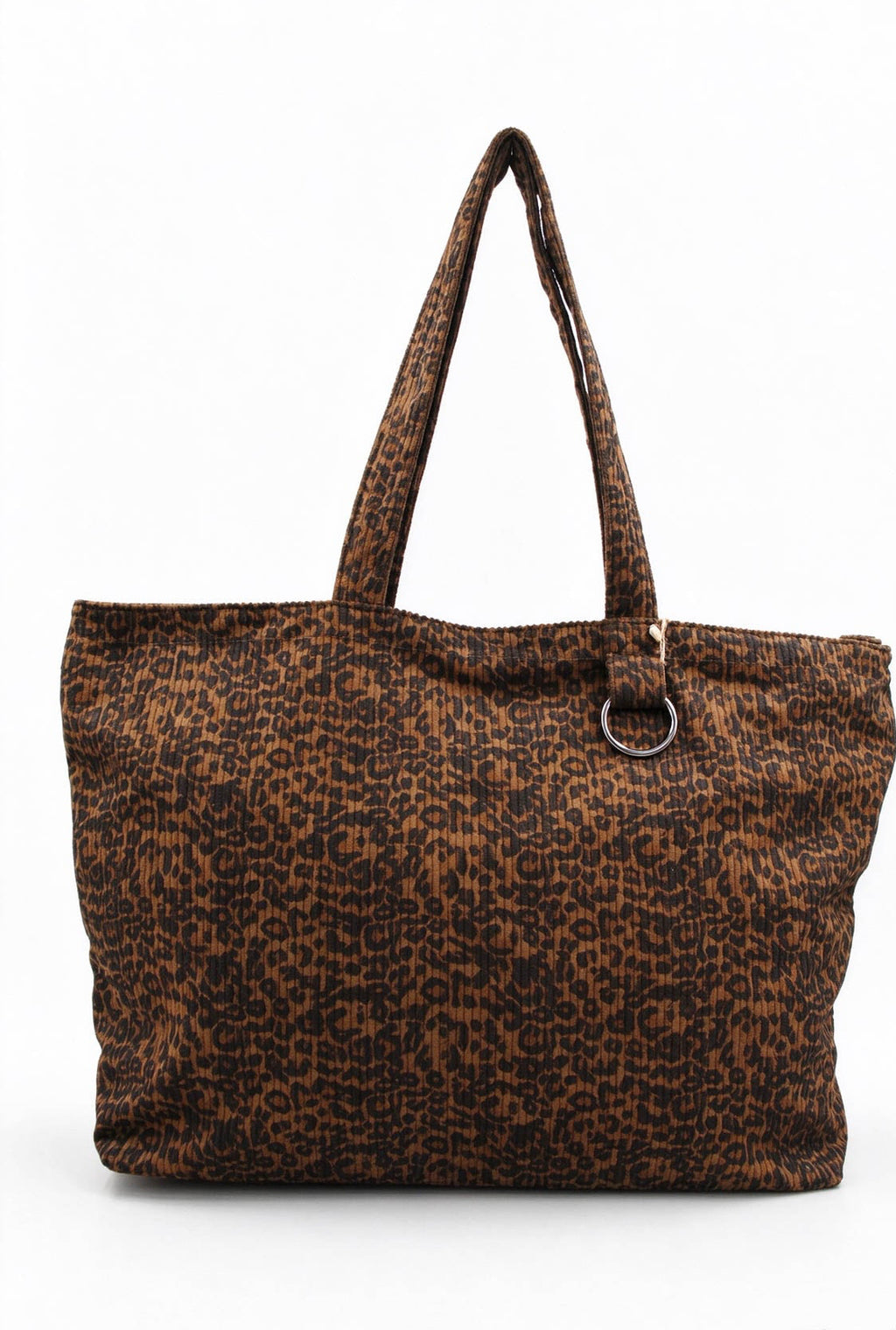 Sac cabas grand format imprimé léopard SYSTYLE