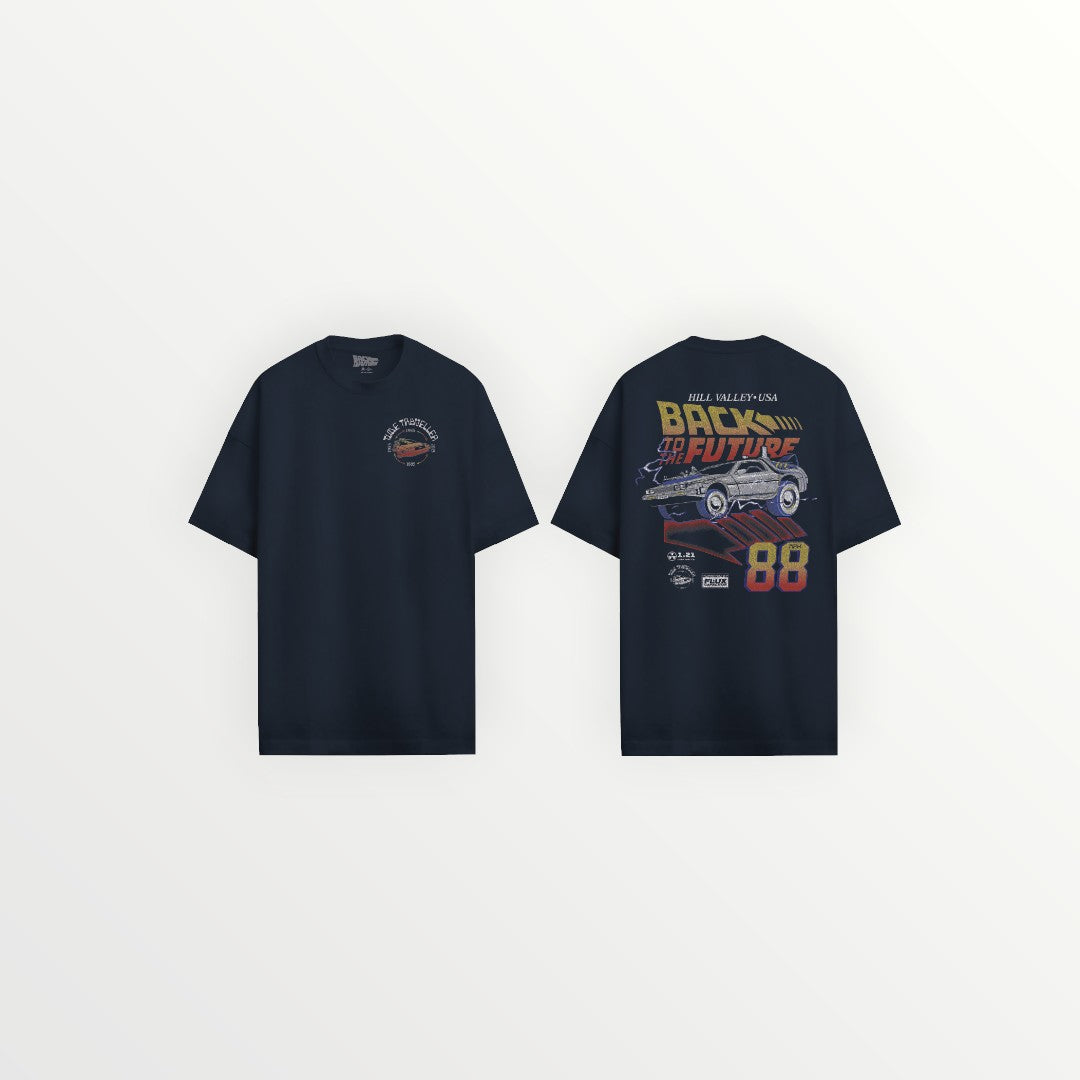 T-shirt Retour vers le futur - Style ICONIC FUTURE PAST