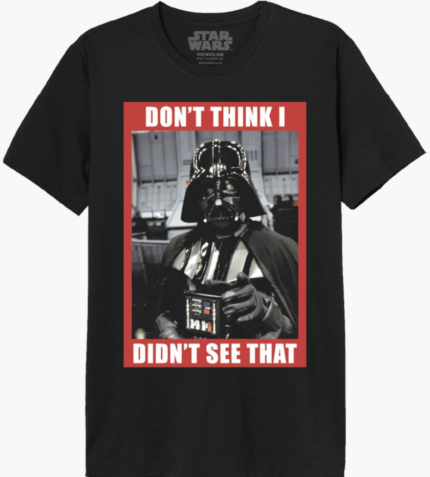 T-shirt Star Wars - T-shirt Noir manches courtes - T-shirt homme - COTTON DIVISION