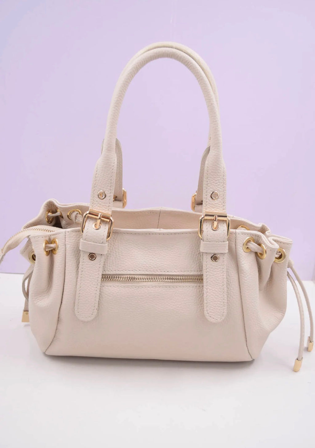 Sac à main cuir litchi SYSTYLE