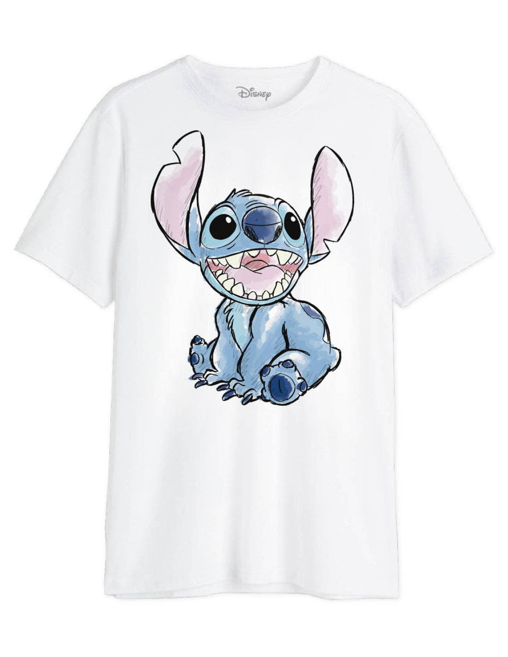 T-shirt Disney Stitch Sketch Homme COTON DIVISION - T-shirt homme - COTTON DIVISION