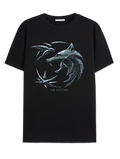 T-shirt Witcher - Logo Loup - T-shirt homme - COTTON DIVISION