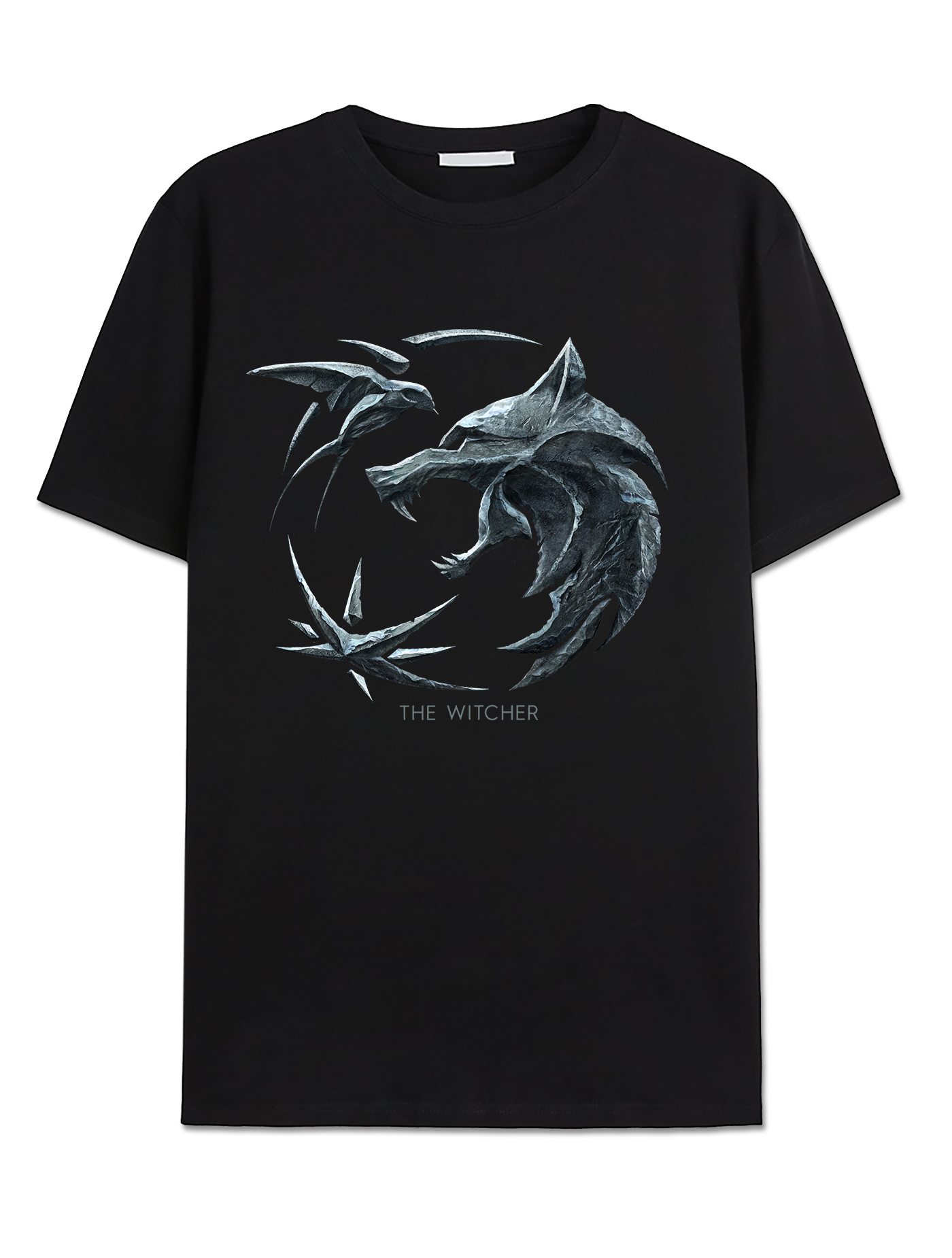 T-shirt Witcher - Logo Loup