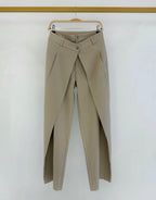Pantalon ample femme à double taille FRIME