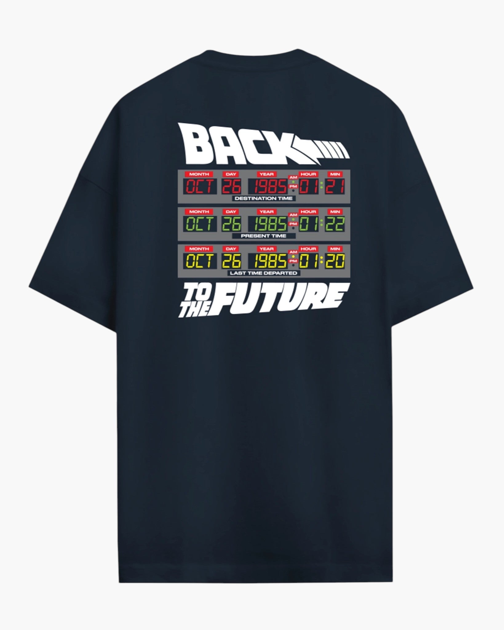 T-shirt OFFICIEL Retour vers le Futur – OUTATIME - T-shirt homme - COTTON DIVISION