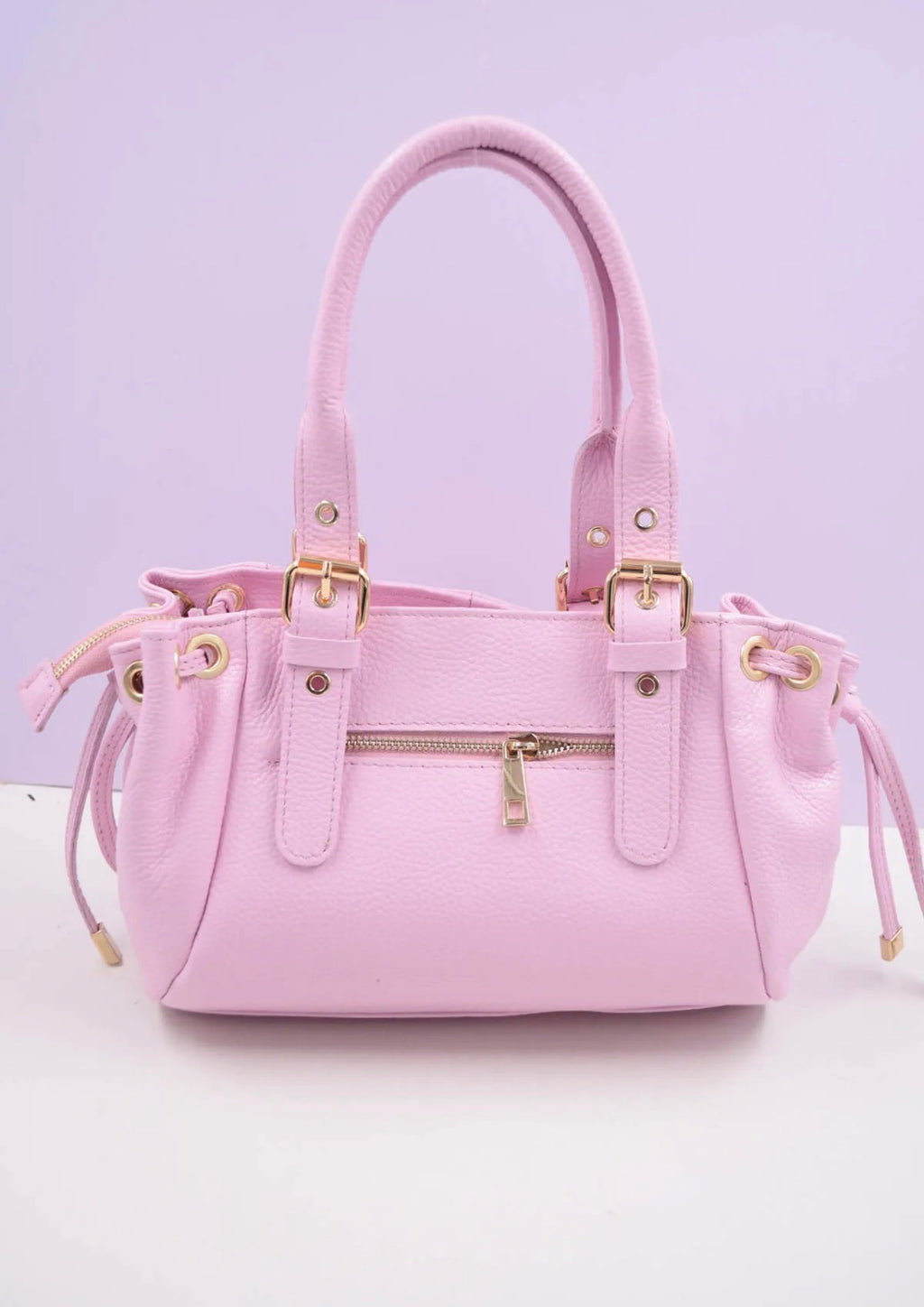 Sac à main cuir litchi SYSTYLE