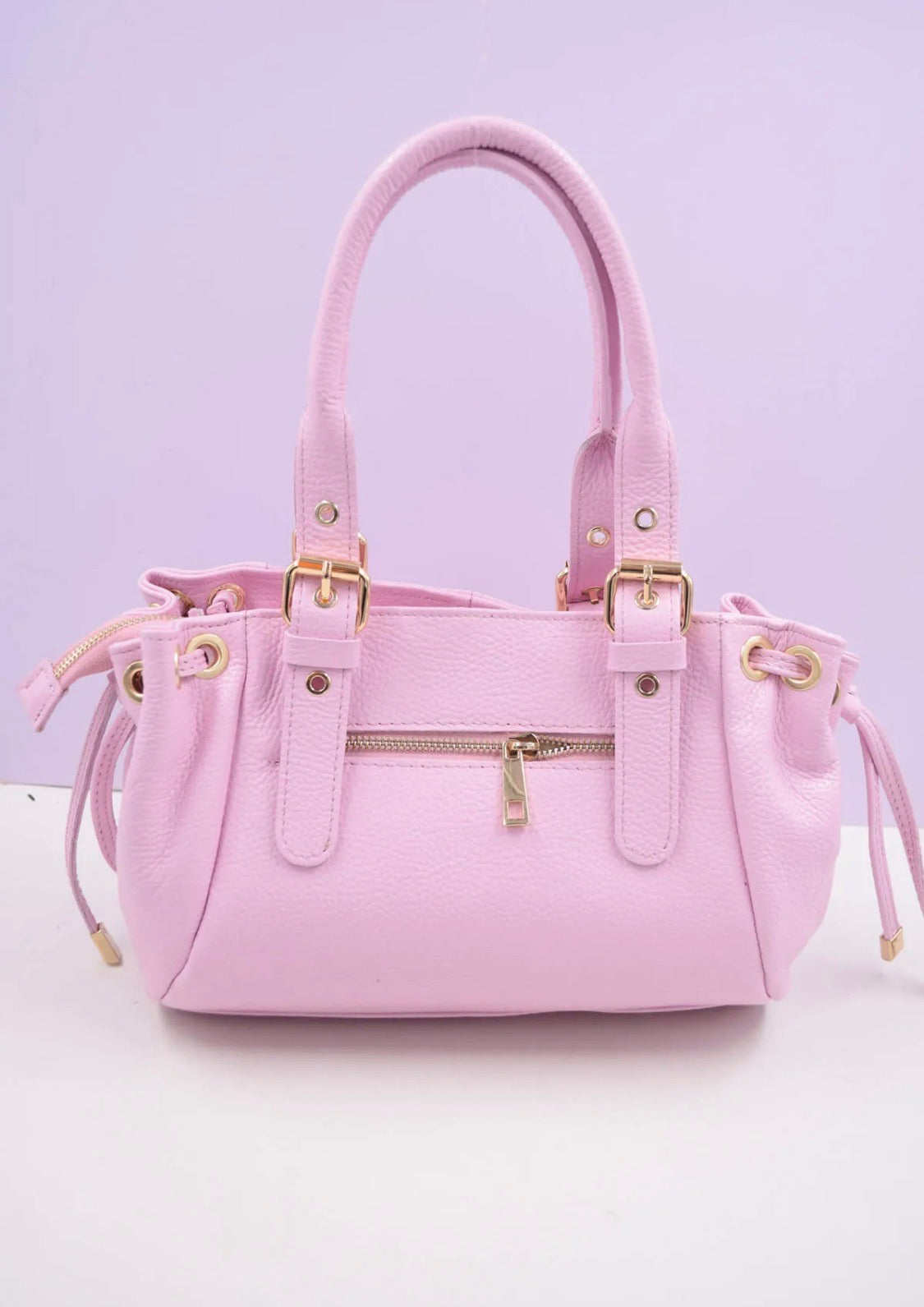 Sac à main cuir litchi SYSTYLE