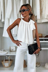 Taille unique / Blanc