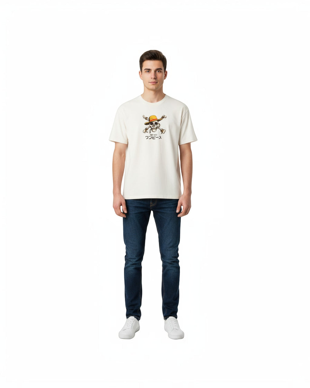 T-shirt One Piece Unisexe avec Logo Mugiwara - T-shirt homme - COTTON DIVISION