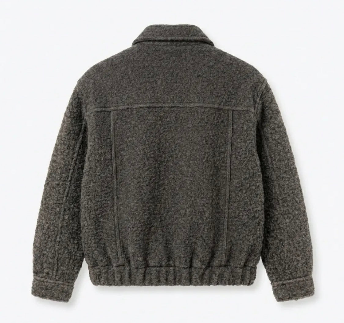 Veste courte texturée –