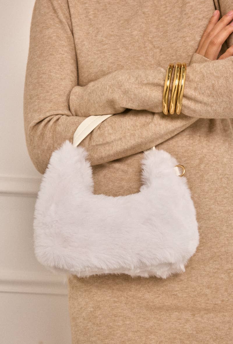 Sac en fausse fourrure