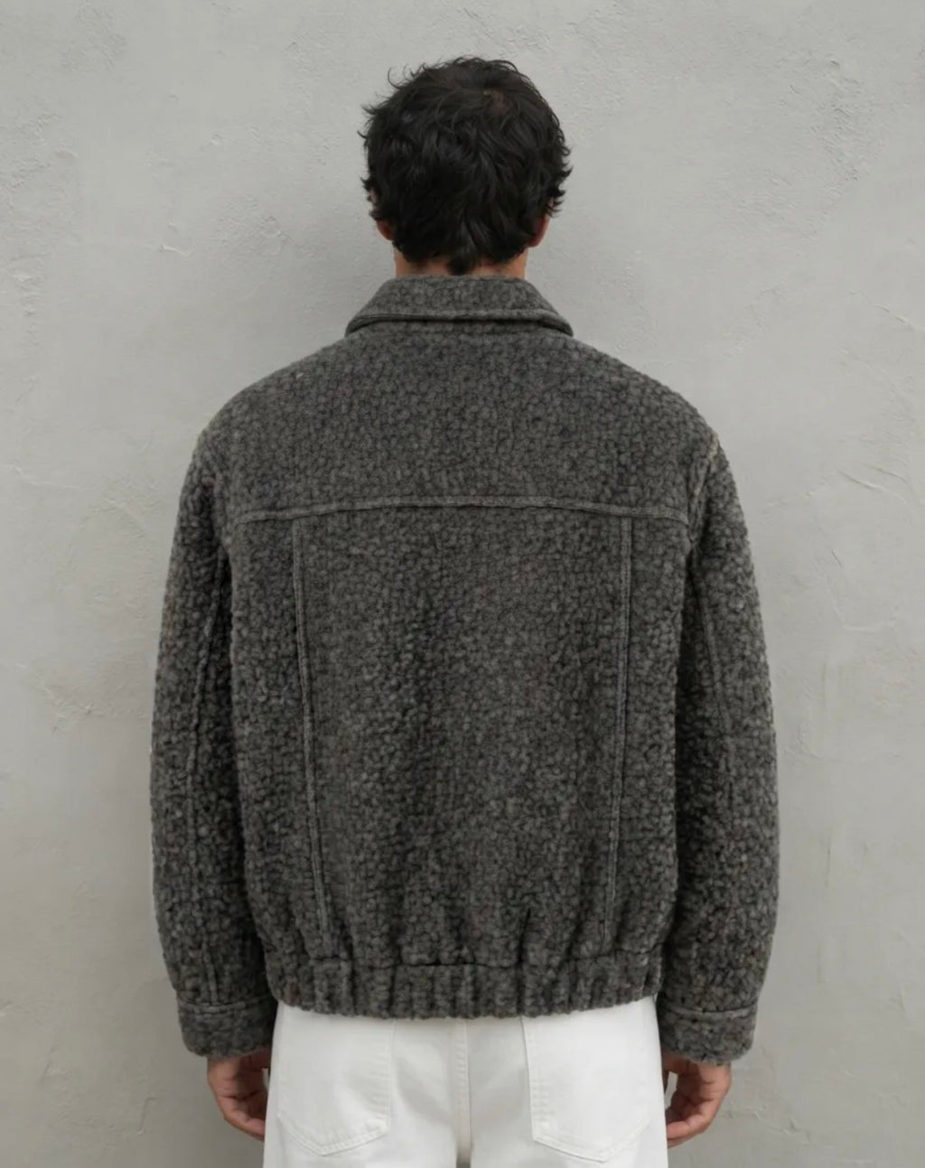 Veste courte texturée –