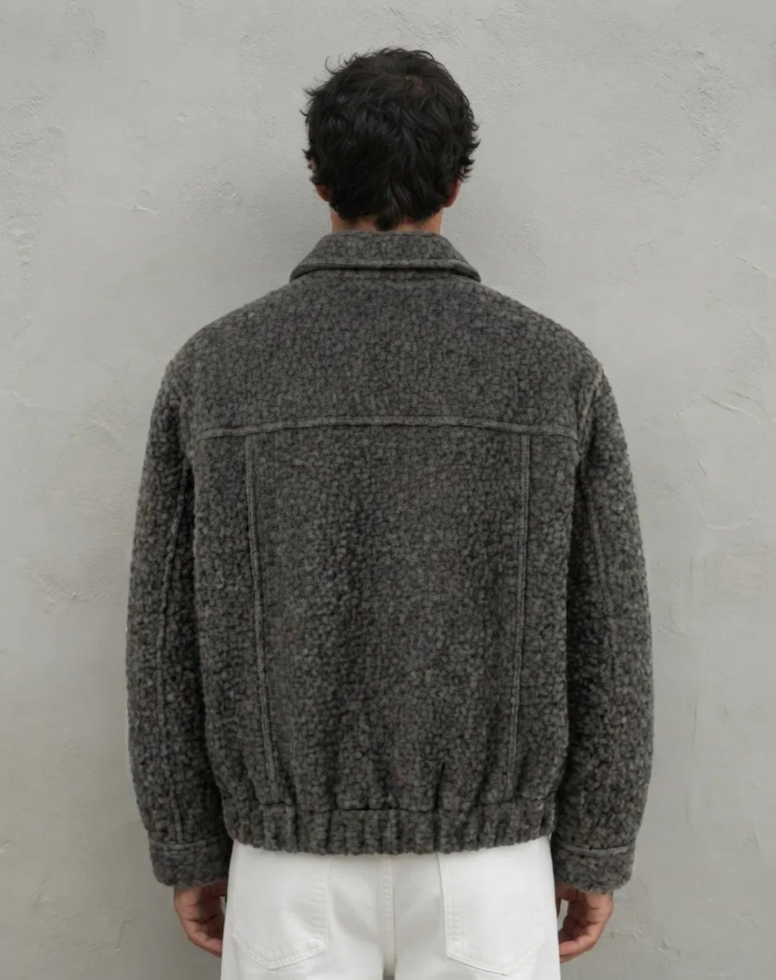 Veste courte texturée –