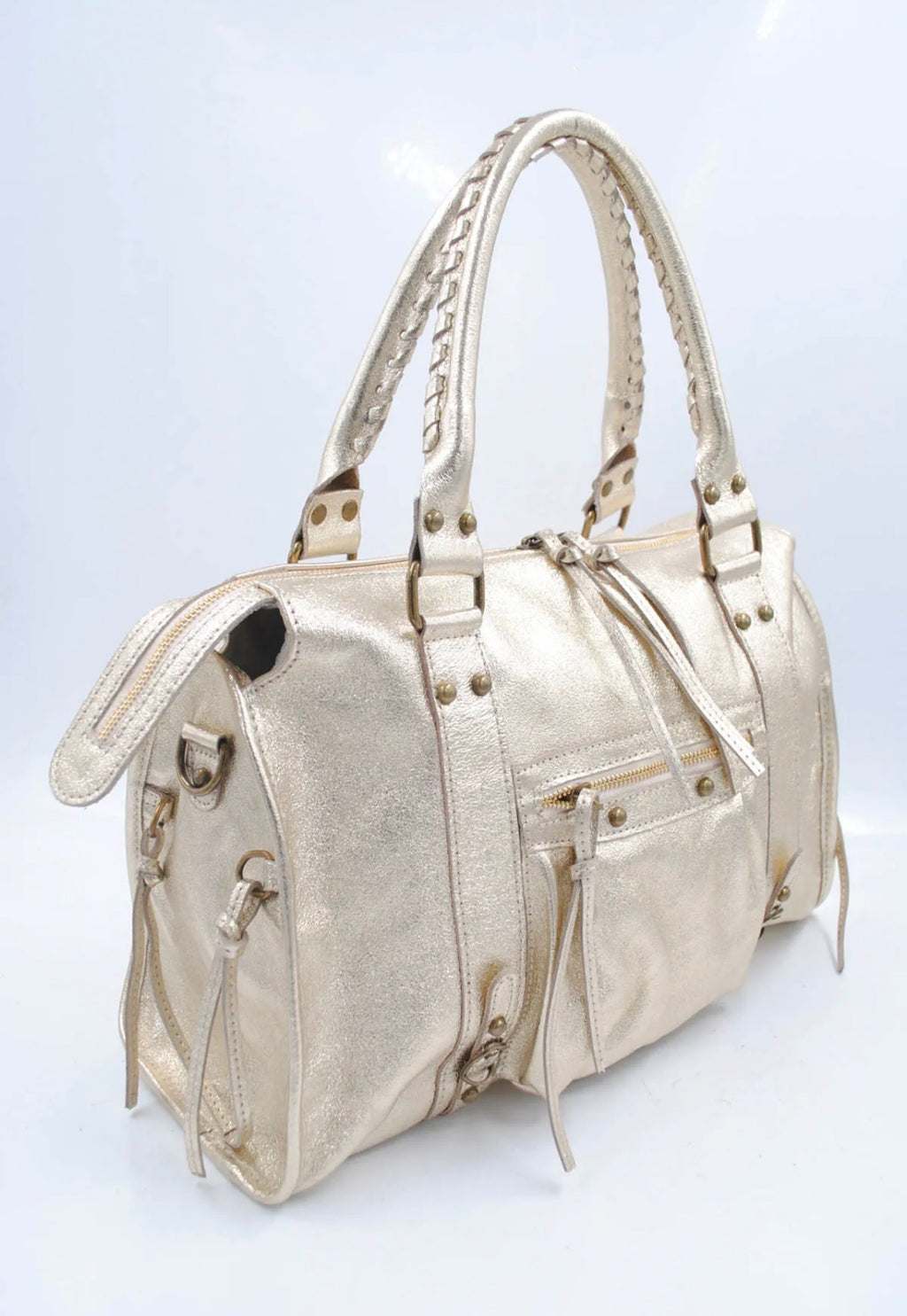 Sac format A4 cuir vachette SYSTYLE