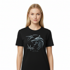 T-shirt Witcher - Logo Loup - T-shirt homme - COTTON DIVISION