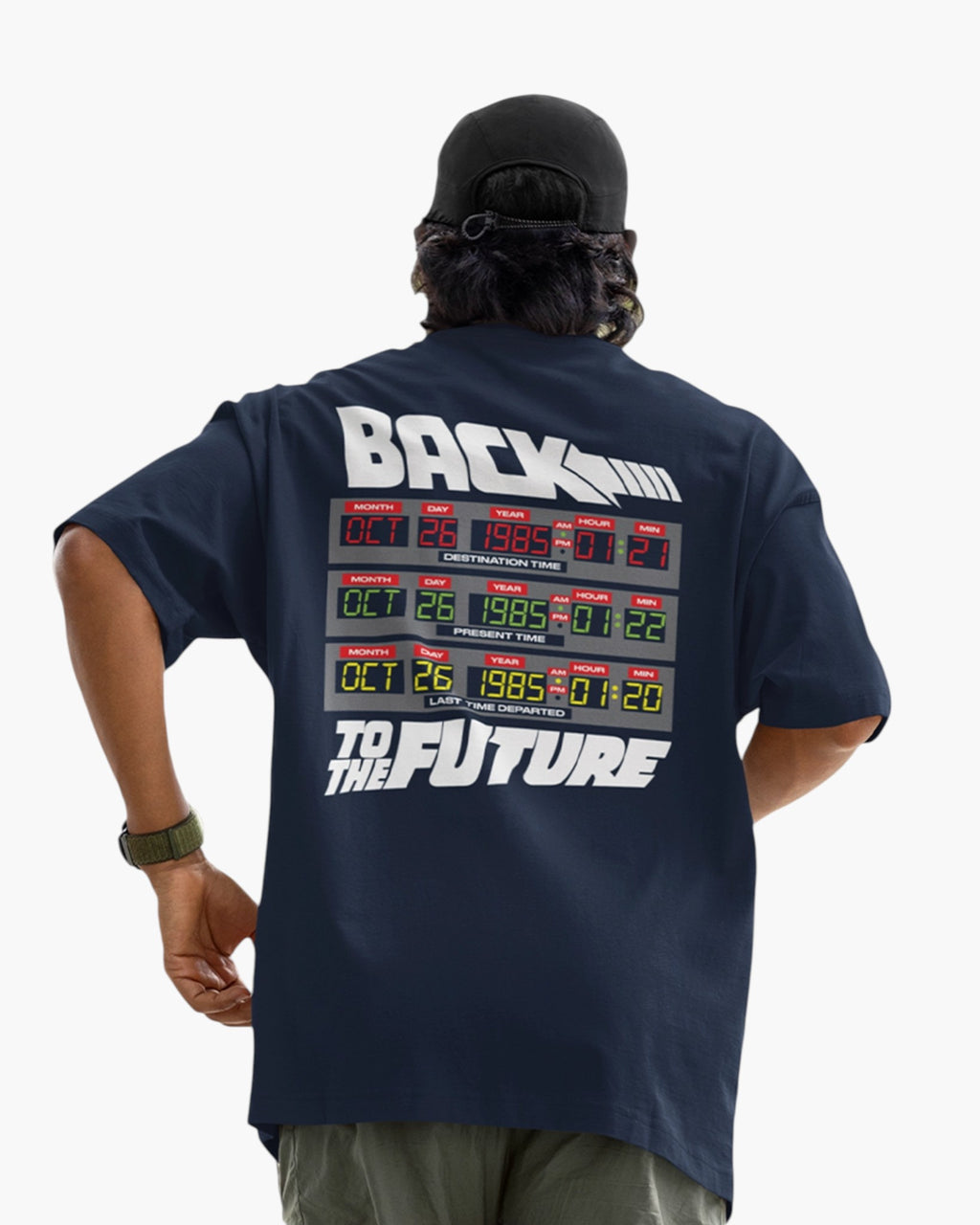T-shirt OFFICIEL Retour vers le Futur – OUTATIME