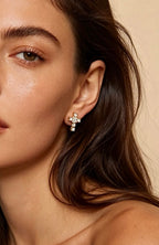 Boucles d'oreilles en acier inoxydable BYREN | ÉLINE L'ATELIER