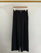 Ensemble pantalon fluide et veste ceinturée FRIME