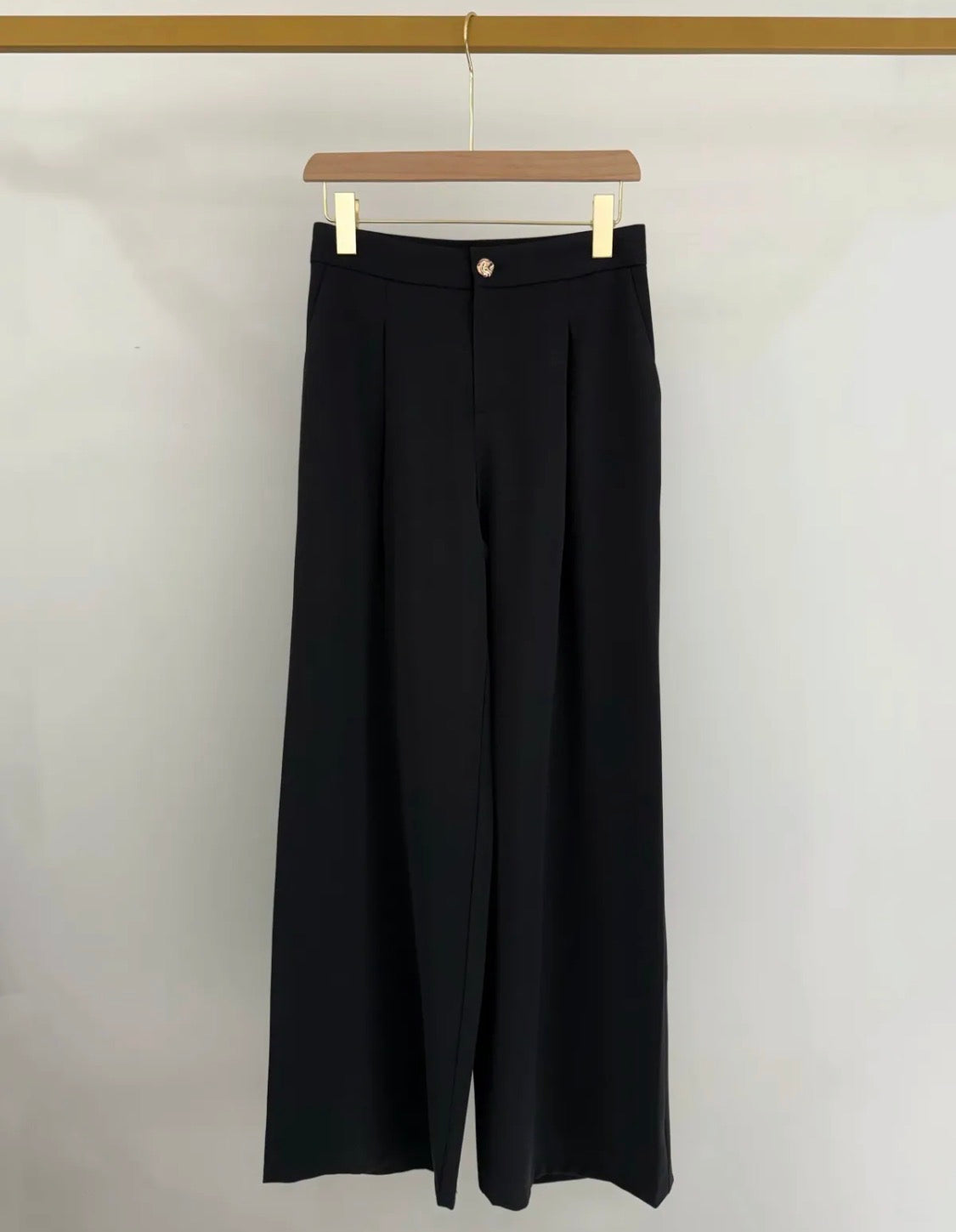 Ensemble pantalon fluide et veste ceinturée FRIME