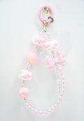 Chaîne de Portable Perles et Charms Kawaii Pastel ROSA