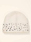 Bonnet côtelé à strass femme ÉLINE L'ATELIER