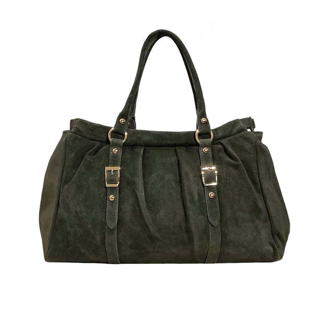 Sac à main cuir suède LYDIA LOUISA LEE