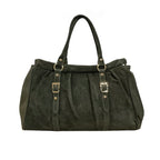 Sac à main cuir suède LYDIA LOUISA LEE