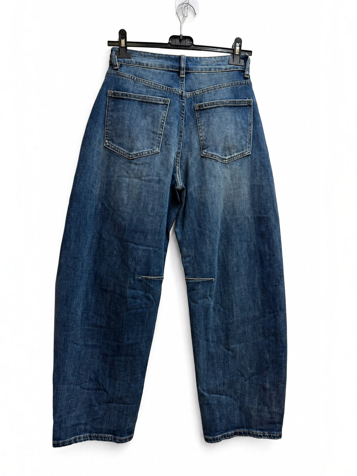 Jean femme coupe ample à fermeture croisée JOY'S FARFALLA