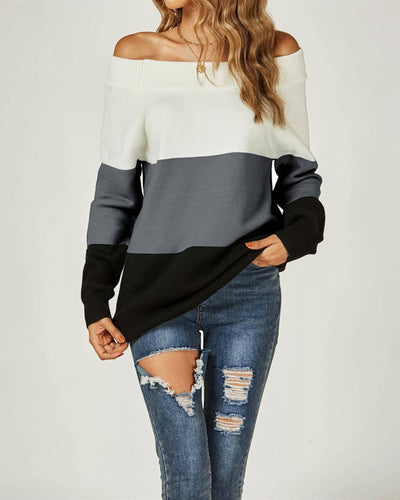 Pull à Épaules Dénudées FS collection - Pulls et Sweaters - FS Collection (Germany)