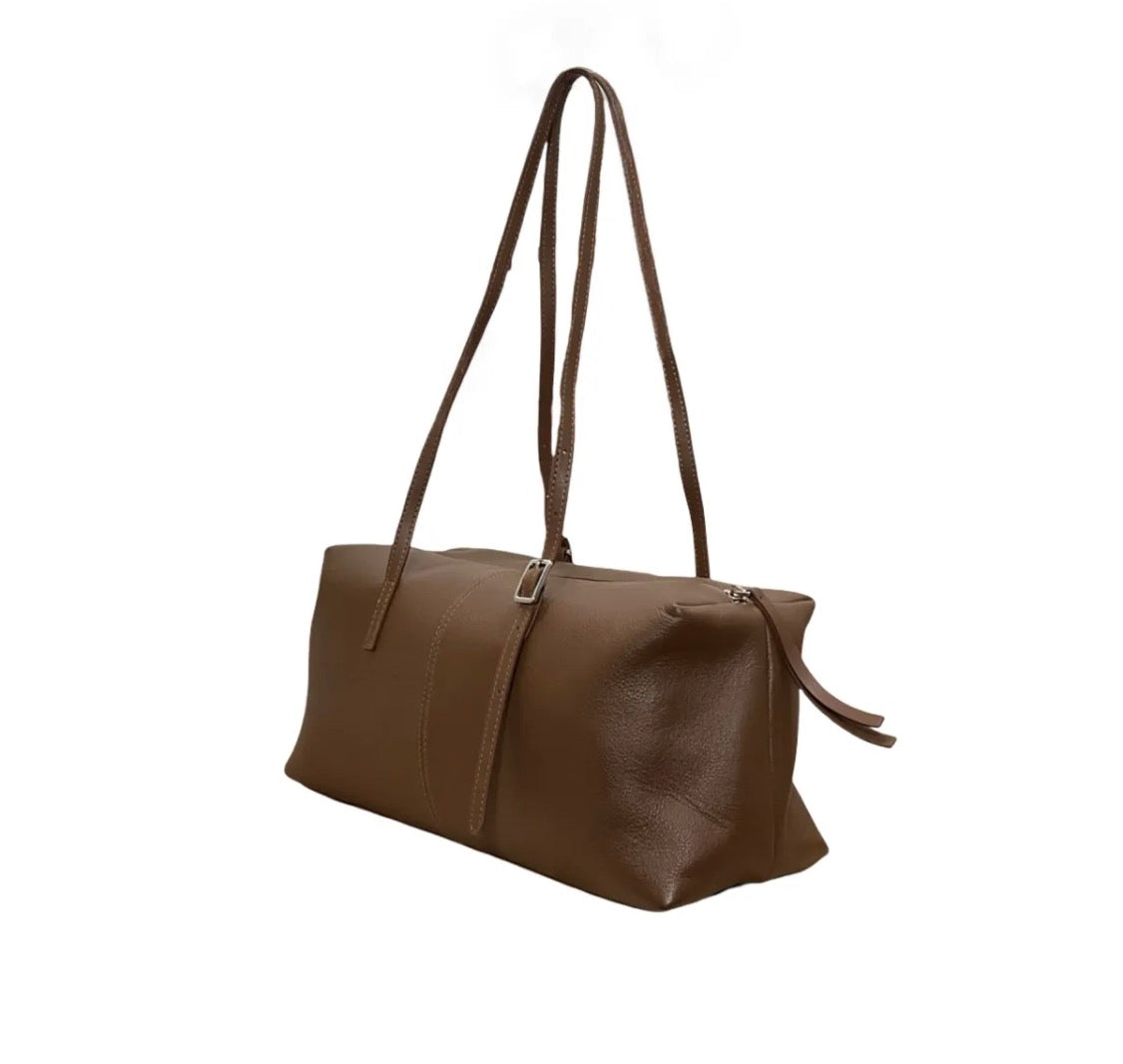 Sac épaule Colette en cuir souple LOUISA LEE