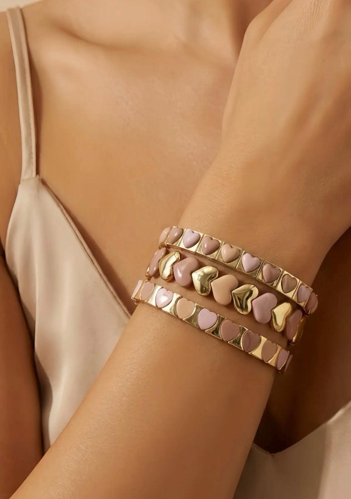 Bracelet élastique perles colorées BYREN | ÉLINE L'ATELIER