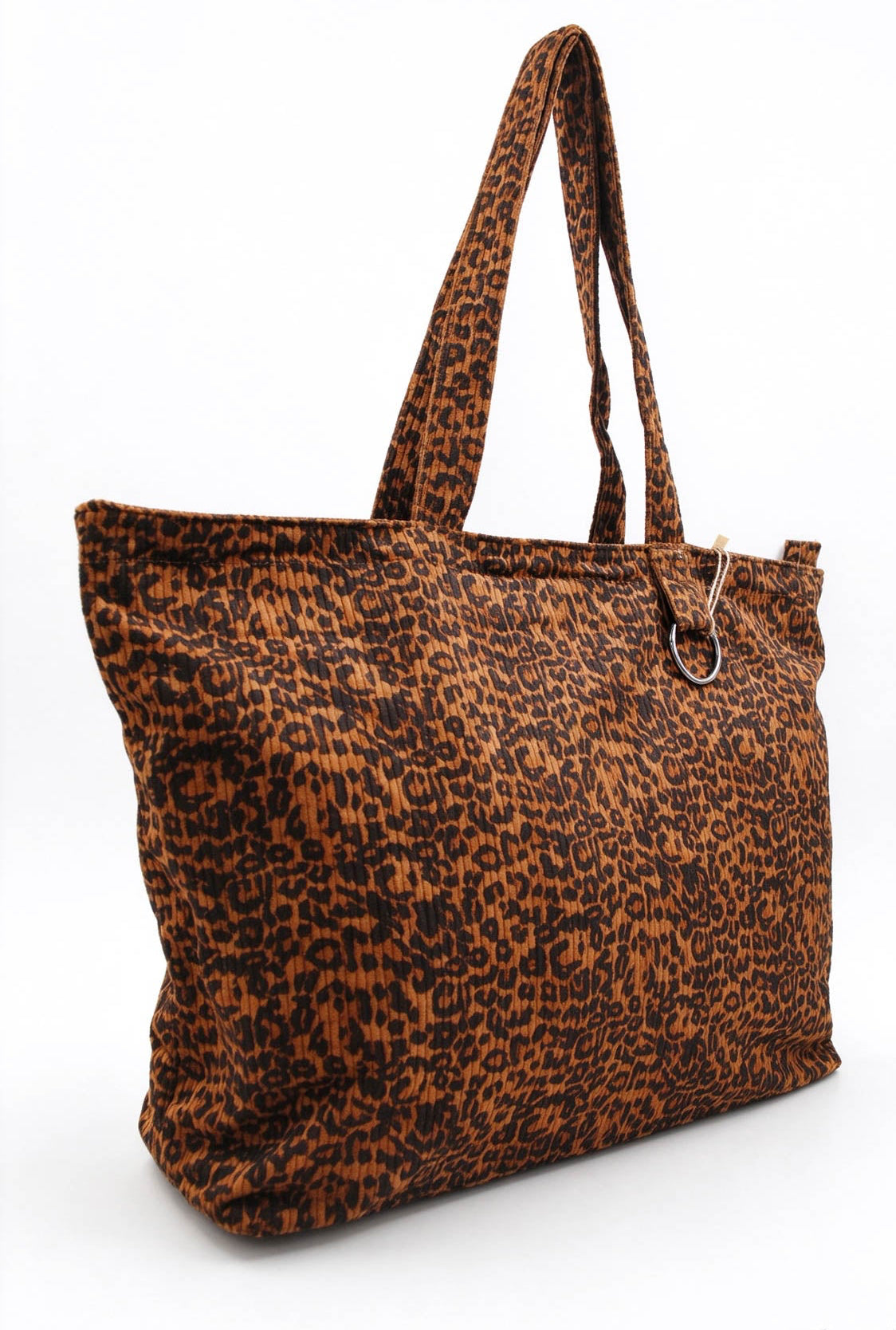 Sac cabas grand format imprimé léopard SYSTYLE
