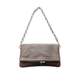 Pochette cuir de vachette grainé LOUISA LEE