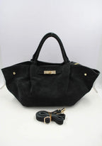 Sac à main en cuir suede véritable SYSTYLE