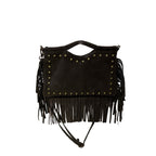 SAC CUIR SUEDE FRANGINE MINI CLOUTE Louisa Lee