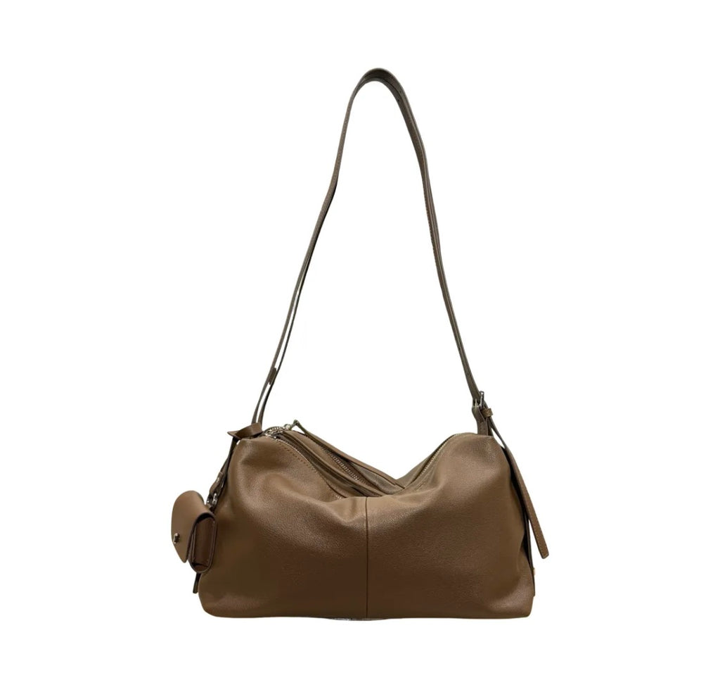 Sac épaule en cuir souple Solène LOUISA LEE