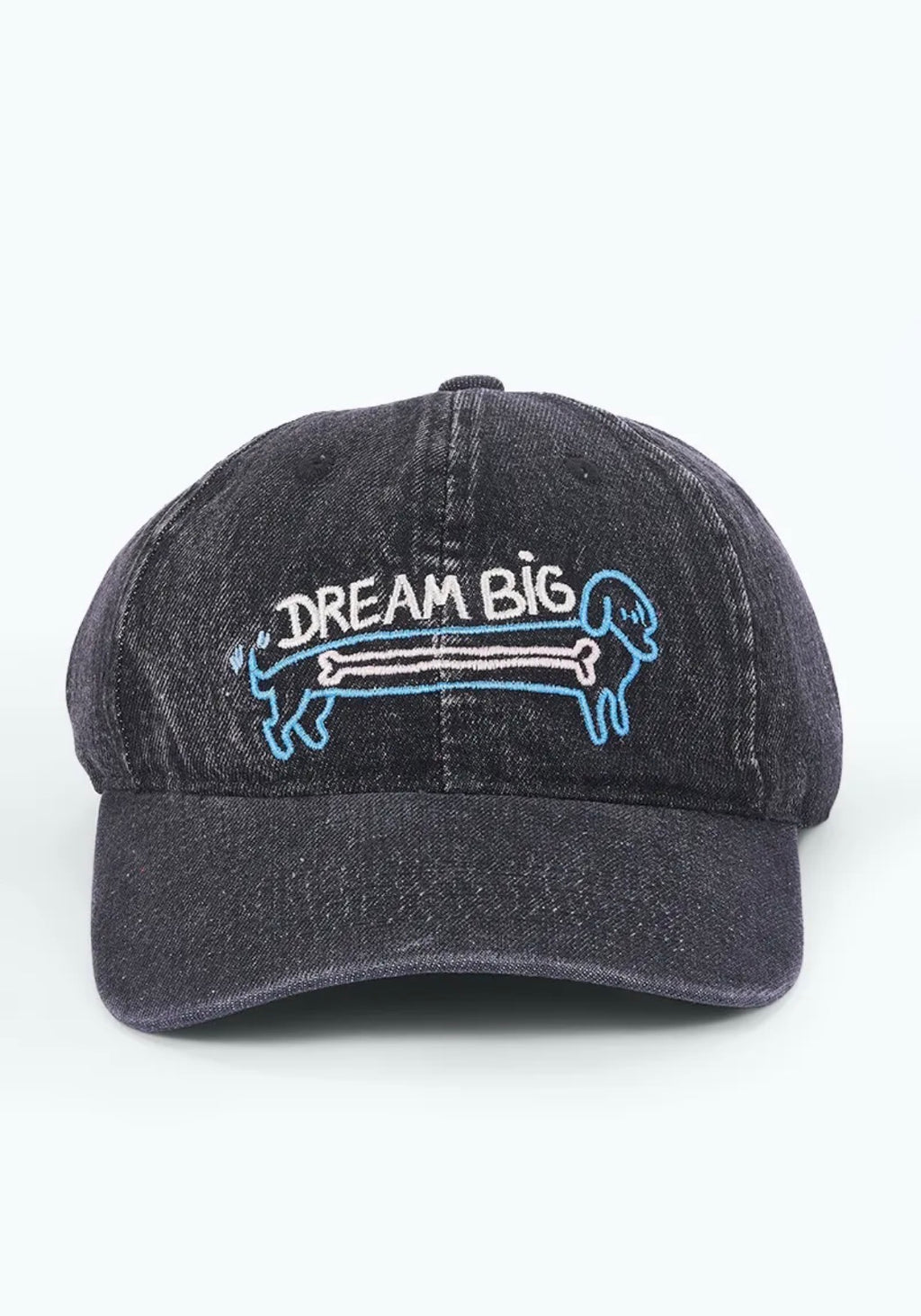 Casquette en coton avec motif Éline l’atelier