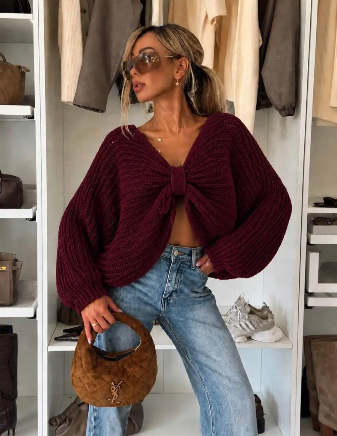 Pull Oversize à Nœud FORCYMA