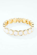 Bracelet Élastique Médaillons Dorés BYREN