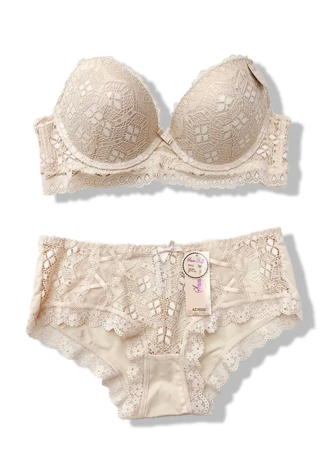 Ensemble Soutien-gorge + Culotte Bonnet C BELLE COM'ELLE