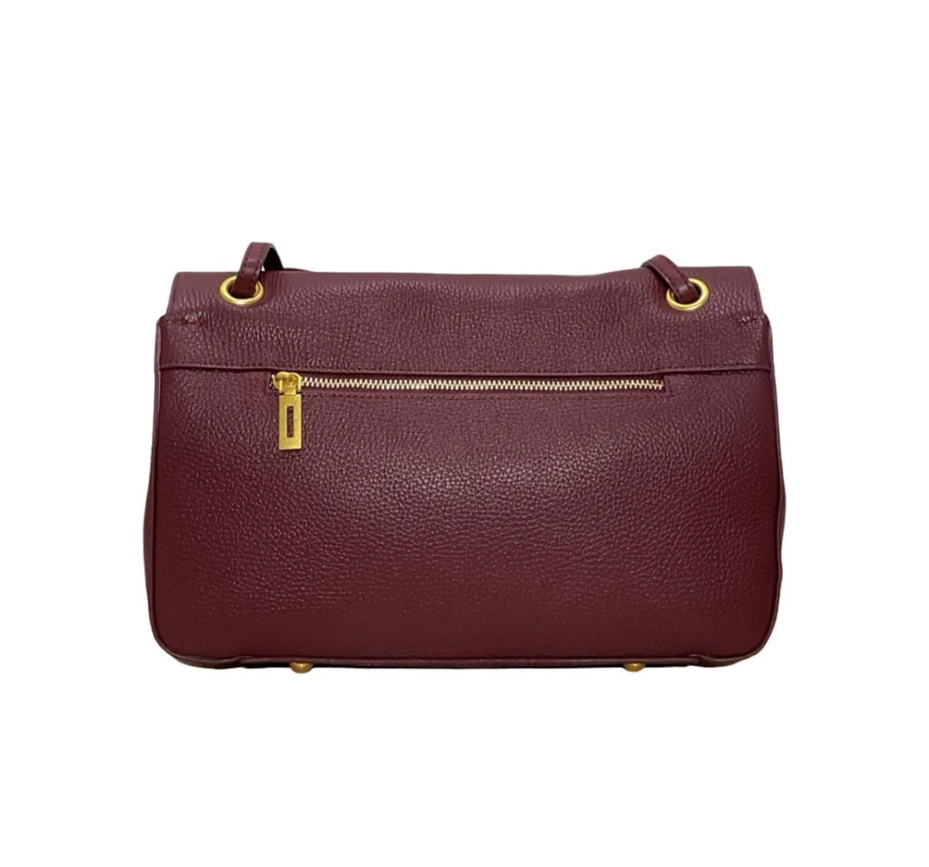 Sac épaule en cuir grainé Apoline LOUISA LEE