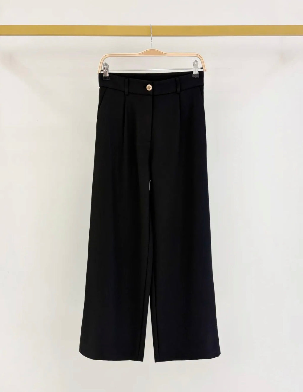 Pantalon tailleur en polyester et élasthanne FRIME