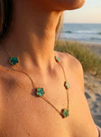 Collier trèfle réversible BIJOUX MYSTÈRES