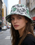 Bob Motif Feuille Verte LINETA